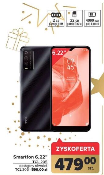 Carrefour Smartfon 306 tcl oferta