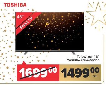Carrefour Telewizor led 43" 43ua4b63dg toshiba oferta