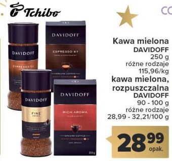 Carrefour Kawa davidoff cafe rich aroma oferta