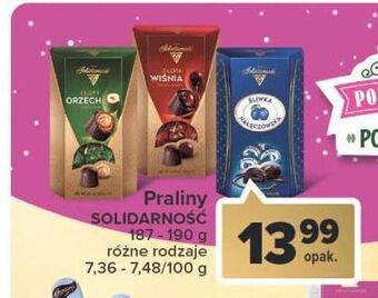 Carrefour Bombonierka solidarność złoty orzech oferta