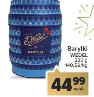 Carrefour Bombonierka puszka e. wedel baryłki oferta