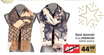 Carrefour Szal damski oferta