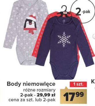 Carrefour Body niemowlęce oferta