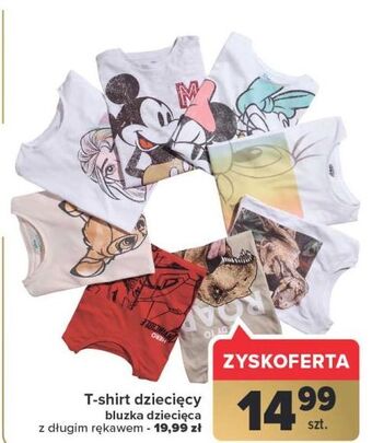 Carrefour T-shirt dziecięcy oferta