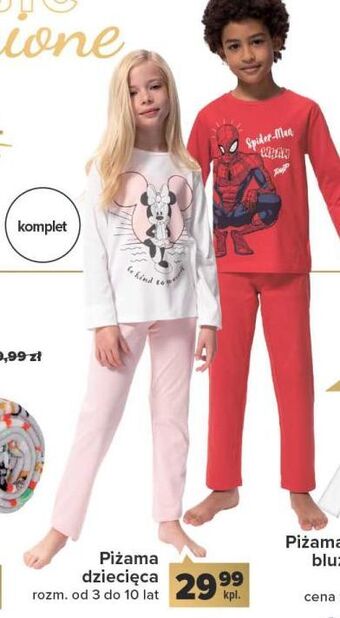 Carrefour Piżama dziecięca oferta