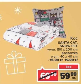 Carrefour Poszewka 40 x cm oferta