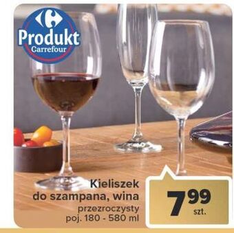 Carrefour Kieliszek do wina 580 ml carrefour oferta