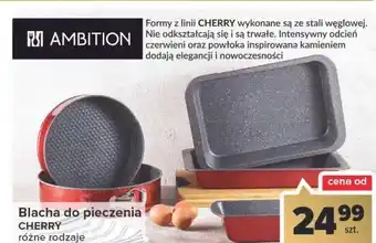 Carrefour Blacha do pieczenia cherry duża ambition oferta