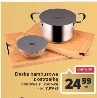 Carrefour Deska bambusowa ostrzałką oferta