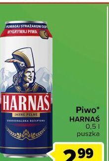 Carrefour Express Piwo harnaś jasne pełne oferta