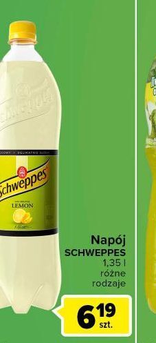 Napój lemon schweppes