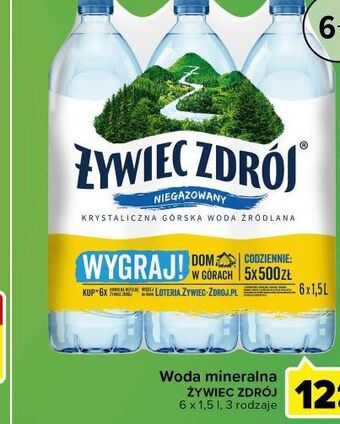 Carrefour Express Woda niegazowana żywiec zdrój oferta