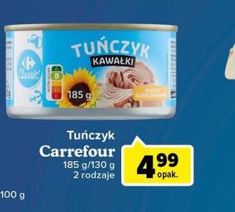 Carrefour Express Tuńczyk kawałki w oleju carrefour classic oferta