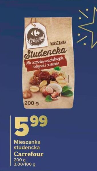 Carrefour Mieszanka studencka carrefour oferta