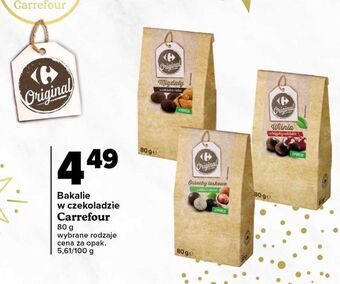 Carrefour Migdały w czekoladzie carrefour original oferta