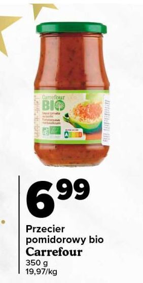 Carrefour Przecier pomidorowy carrefour bio oferta
