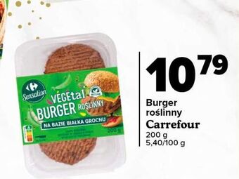 Carrefour Burger roślinny carrefour sensation oferta