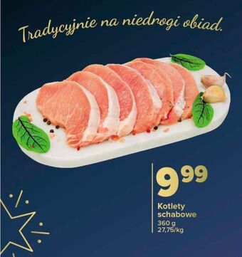 Carrefour Kotlety schabowe wieprzowe bez kości carrefour targ świeżości oferta
