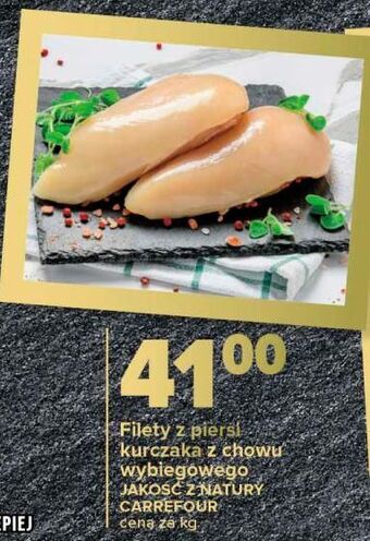 Carrefour Filet z kurczaka jakość z natury carrefour oferta