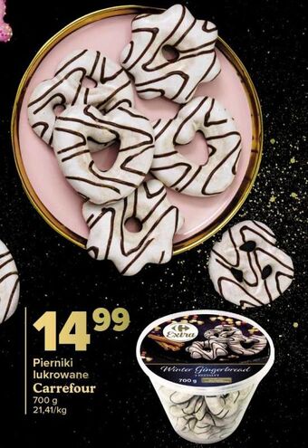 Carrefour Pierniki lukrowane carrefour extra oferta