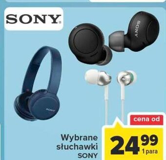 Carrefour Słuchawki sony oferta