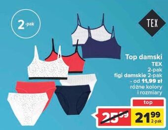 Carrefour Top damski tex oferta