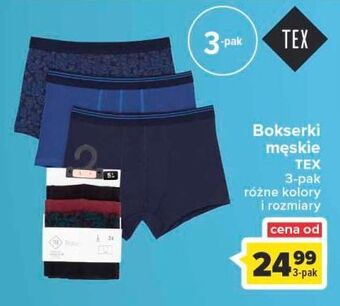 Carrefour Bokserki męskie tex oferta