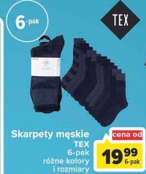 Carrefour Skarpety męskie tex oferta