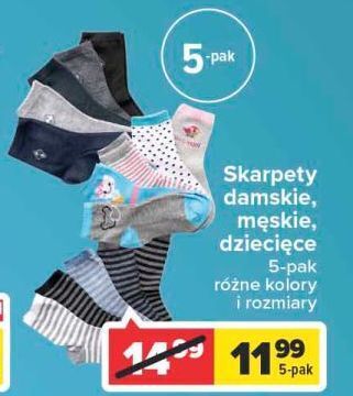 Carrefour Skarpety męskie oferta