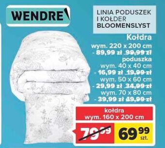 Carrefour Kołdra bloomenslyst 220 x 200 cm wendre oferta