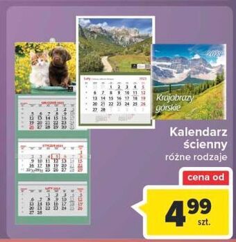 Kalendarz ścienny