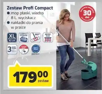 Carrefour Mop + wiadro profi compact leifheit oferta