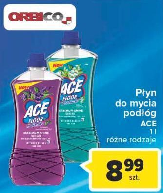 Carrefour Płyn do podłóg lawenda ace floor oferta