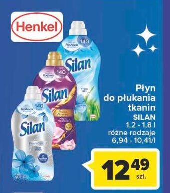 Carrefour Płyn do płukania cool fresh silan fresh control oferta