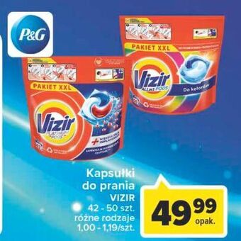 Carrefour Kapsułki do prania większa siła odplamiania vizir platinum pods oferta