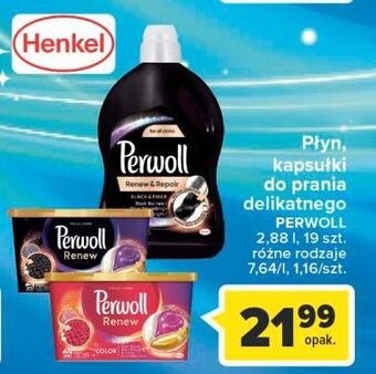Carrefour Kapsułki do prania kolorowego perwoll renew color oferta