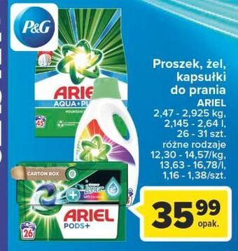 Carrefour Żel do prania kolorowego ariel oferta