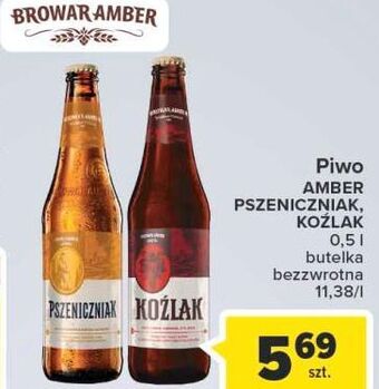Carrefour Piwo amber pszeniczniak oferta