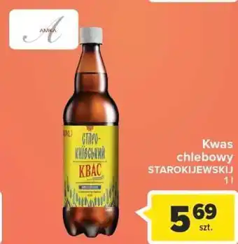 Carrefour Kwas chlebowy starokijewski jasny oferta