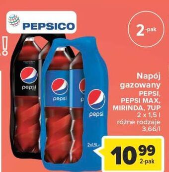 Carrefour Napój orange mirinda oferta