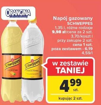 Carrefour Napój indian tonic schweppes oferta