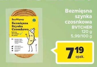 Carrefour Bezmięsna szynka czosnkowa bezmięsny oferta