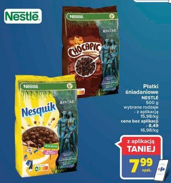 Carrefour Płatki śniadaniowe nesquik oferta