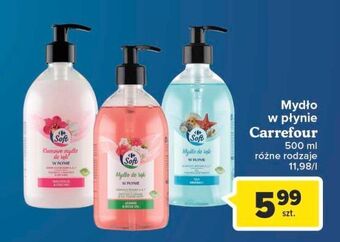 Carrefour Mydło w płynie sól z morza martwego carrefour soft oferta