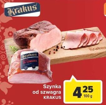 Carrefour Szynka od szwagra krakus animex oferta
