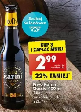 Biedronka Piwo karmi classic oferta
