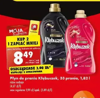 Biedronka Płyn do prania black kłębuszek multi protection oferta