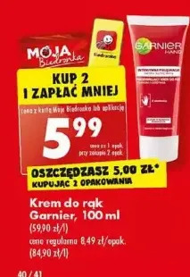 Biedronka Intensywna pielęgnacja suchej skóry garnier hand oferta