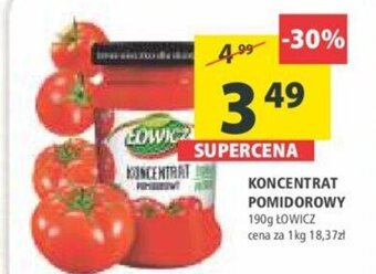 Arhelan Łowicz Koncentrat Pomidorowy 190 g oferta