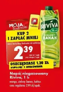 Biedronka Napój kaktus riviva oferta